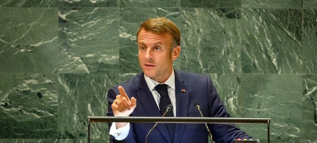 Macron oo ku sugan New York.jpg